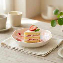 Floral Porcelain Plate